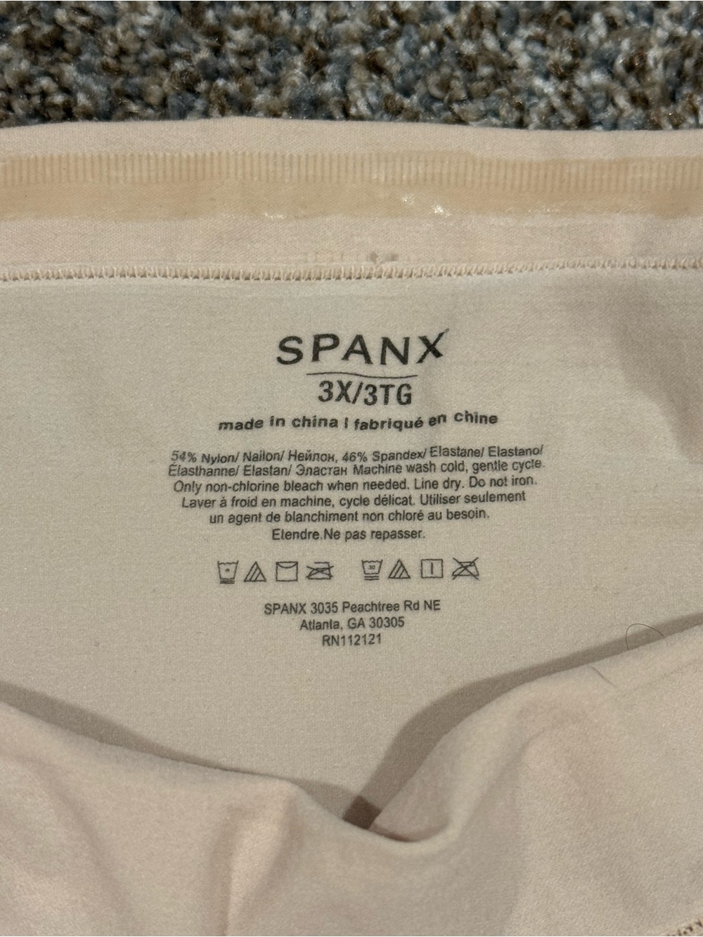 Asset by SPANX High-Waist Nude Shaping Thigh Shorts - Seamless Tummy Control 3X - Picture 4 of 6
